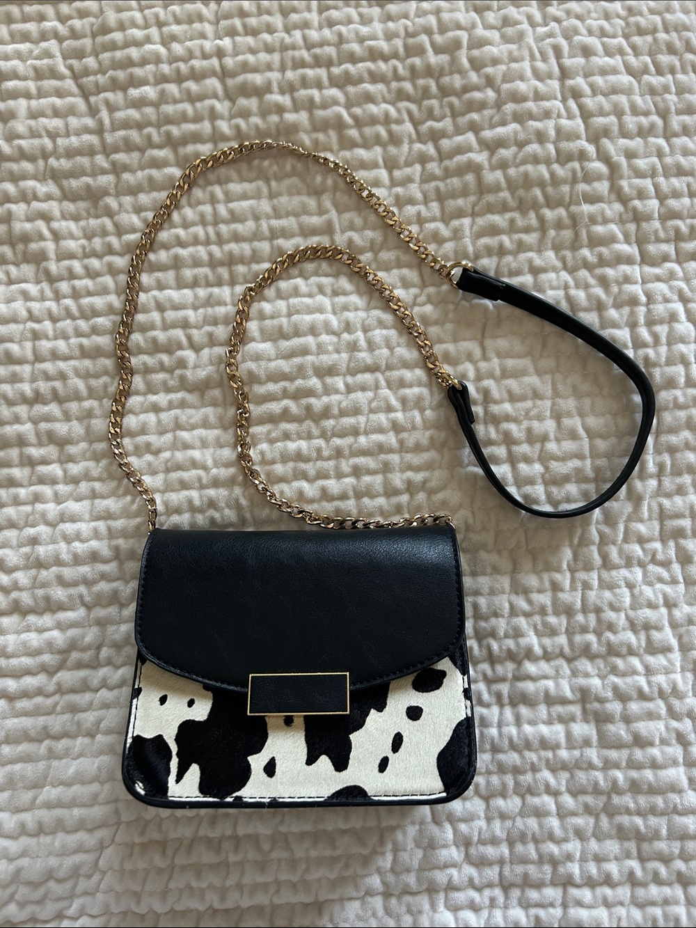 Cow Print Crossbody Bag